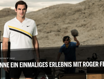 Swiss Indoors Basel: Gewinne ein einmaliges Erlebnis mit Roger Federer