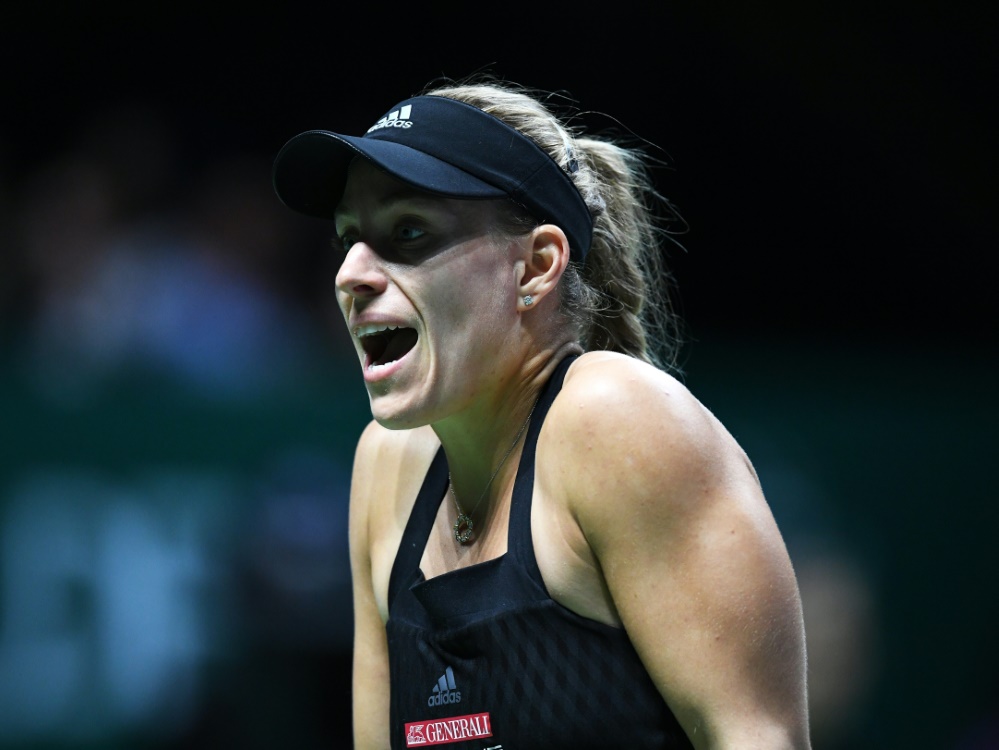 Angelique Kerber hat das WM-Halbfinale deutlich verpasst