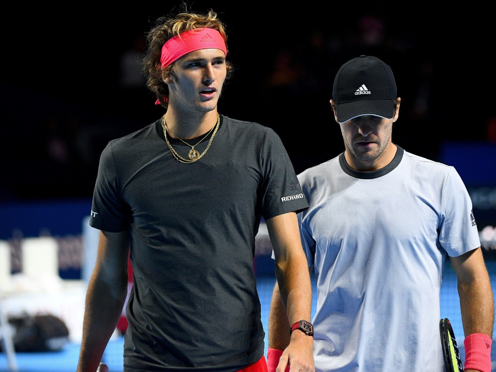 Zverev-Brüder verlieren das Doppelfinale in Basel