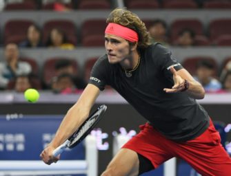 Alexander Zverev in Shanghai im Achtelfinale