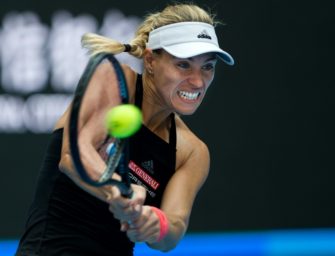 Sparringspartner Wiesler betreut Kerber in Singapur