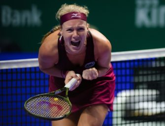 Bertens nach Aufgabesieg im Halbfinale – Kerber muss gewinnen