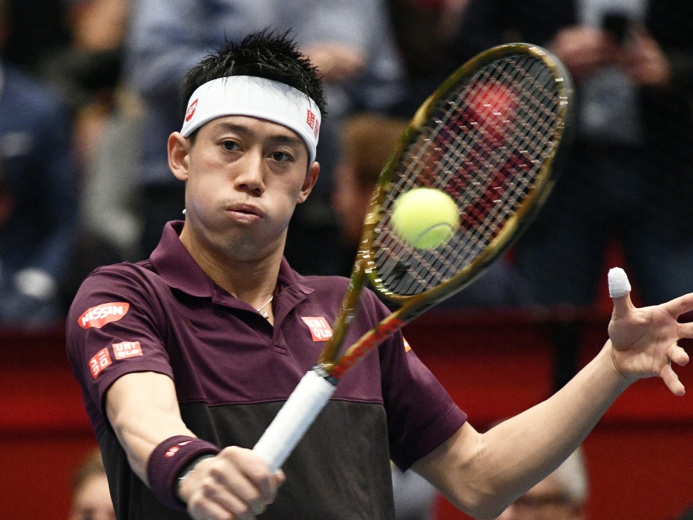 Nishikori verlor in Wien sein neuntes Finale in Folge