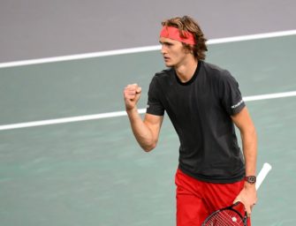 Masters in Paris: Zverev erstmals im Achtelfinale