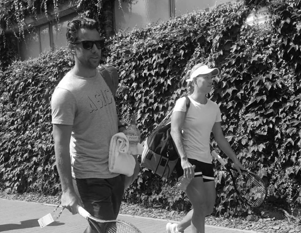 Wim Fissette und Angelique Kerber