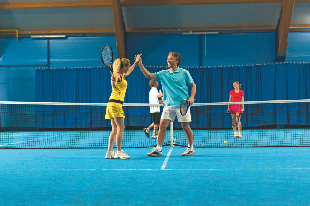Halle Tennis It is currently sponsored by noventi.