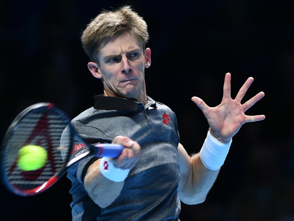 Kevin Anderson gewann zum Auftakt des ATP-Saisonfinals