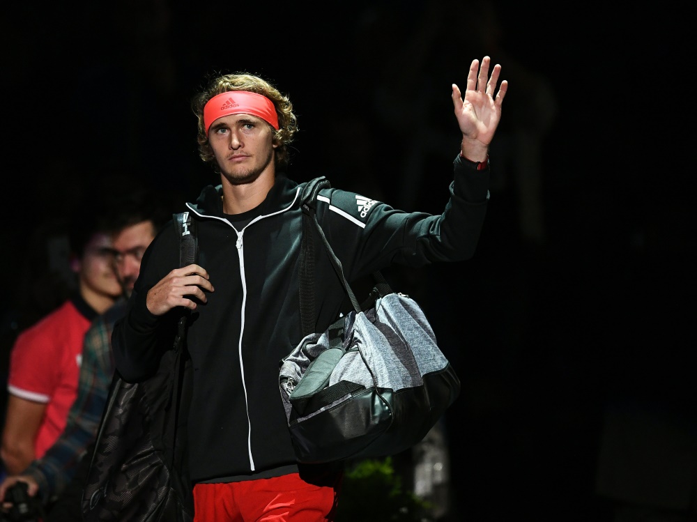 Alexander Zverev ging mit Rückenproblemen ins Match