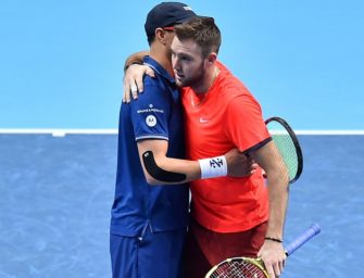 Tennis: Bryan/Sock gegen Herbert/Mahut im Doppelfinale von London