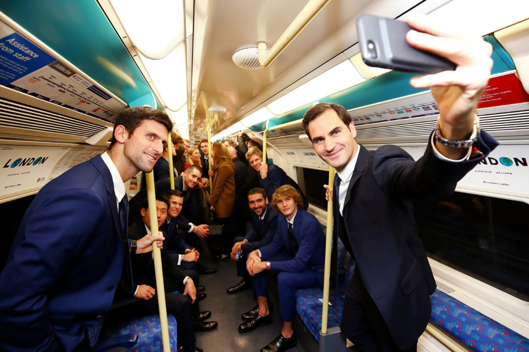 Nitto ATP Finals Players Take The London Underground