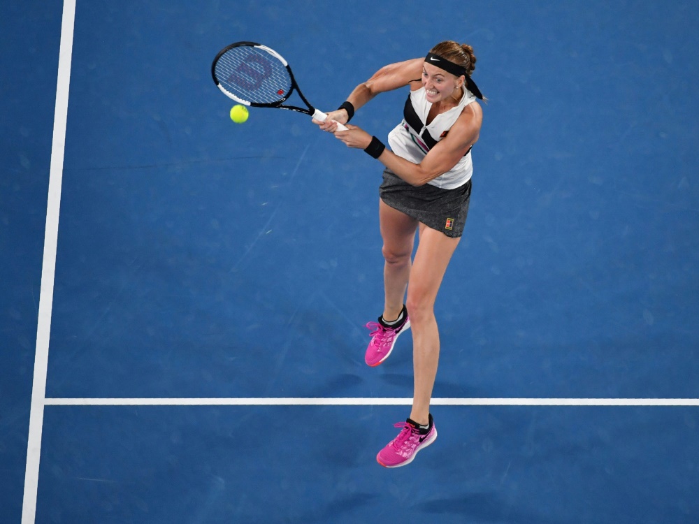 Kvitova spielt um ihren dritten Grand-Slam-Titel