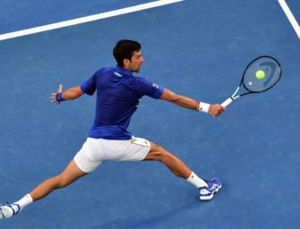 Djokovic ohne Probleme zum Auftakt in Melbourne