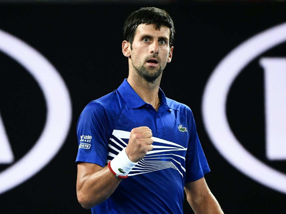 Gewann gegen Tsonga souverän: Novak Djokovic