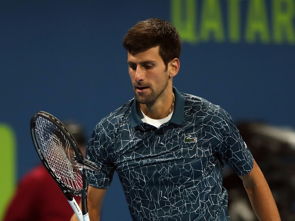 War unzufrieden mit seiner Leistung: Novak Djokovic