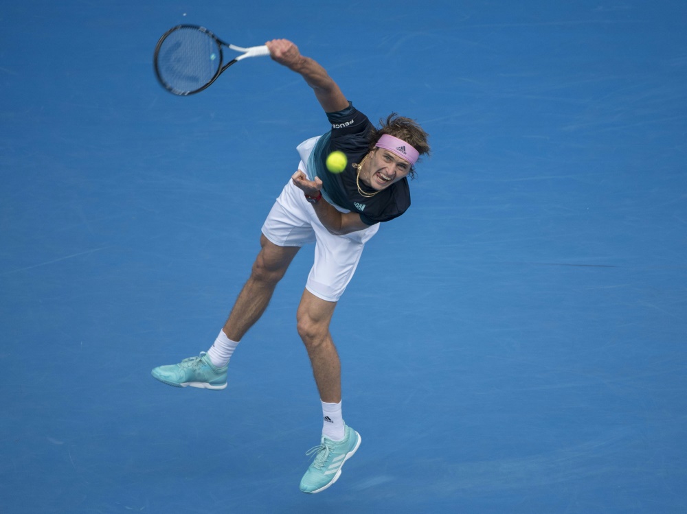 Zverev steht im Achtelfinale der Australian Open
