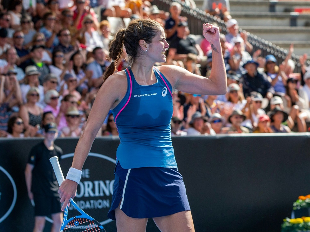 In Auckland im Halbfinale: Julia Görges