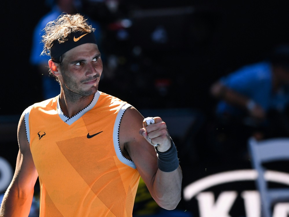 Nadal feiert Sieg über Berdych