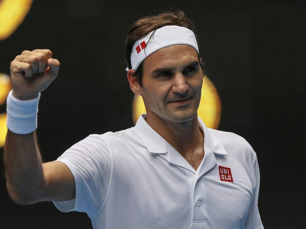 Roger Federer erreicht die dritte Runde