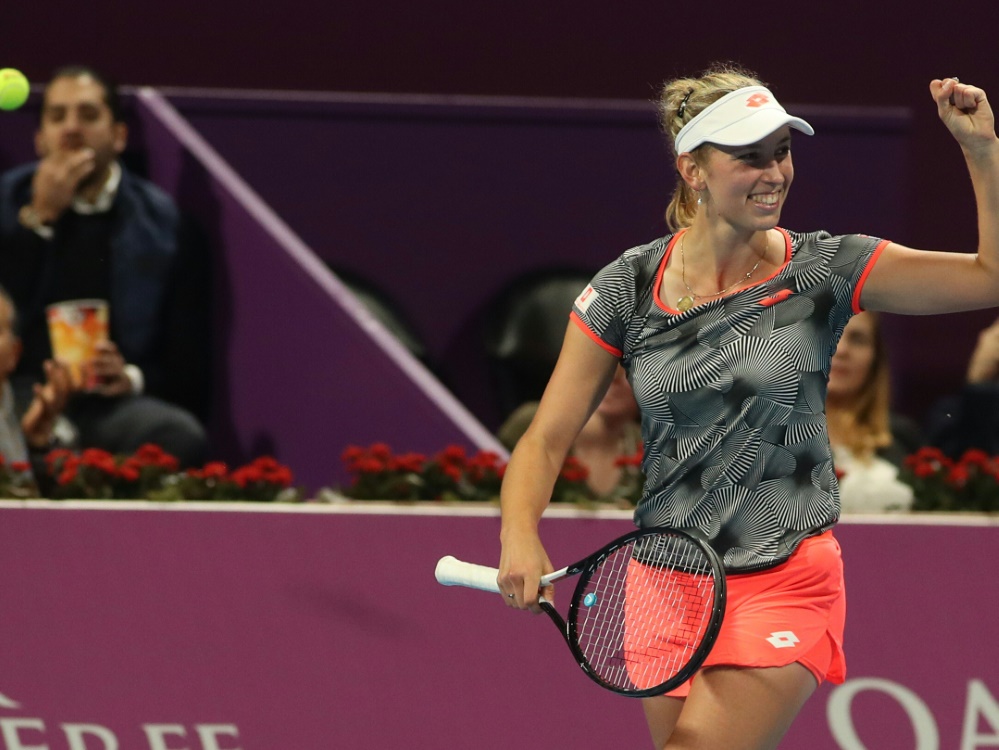 Elise Mertens gewann das WTA-Turnier in Doha