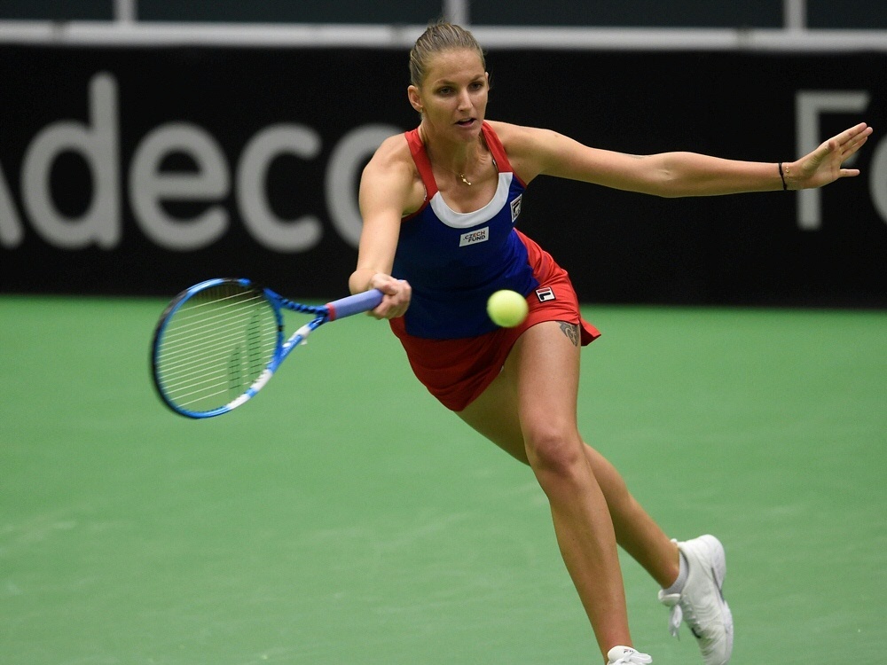 Pliskova gewann ihr Match souverän in zwei Sätzen