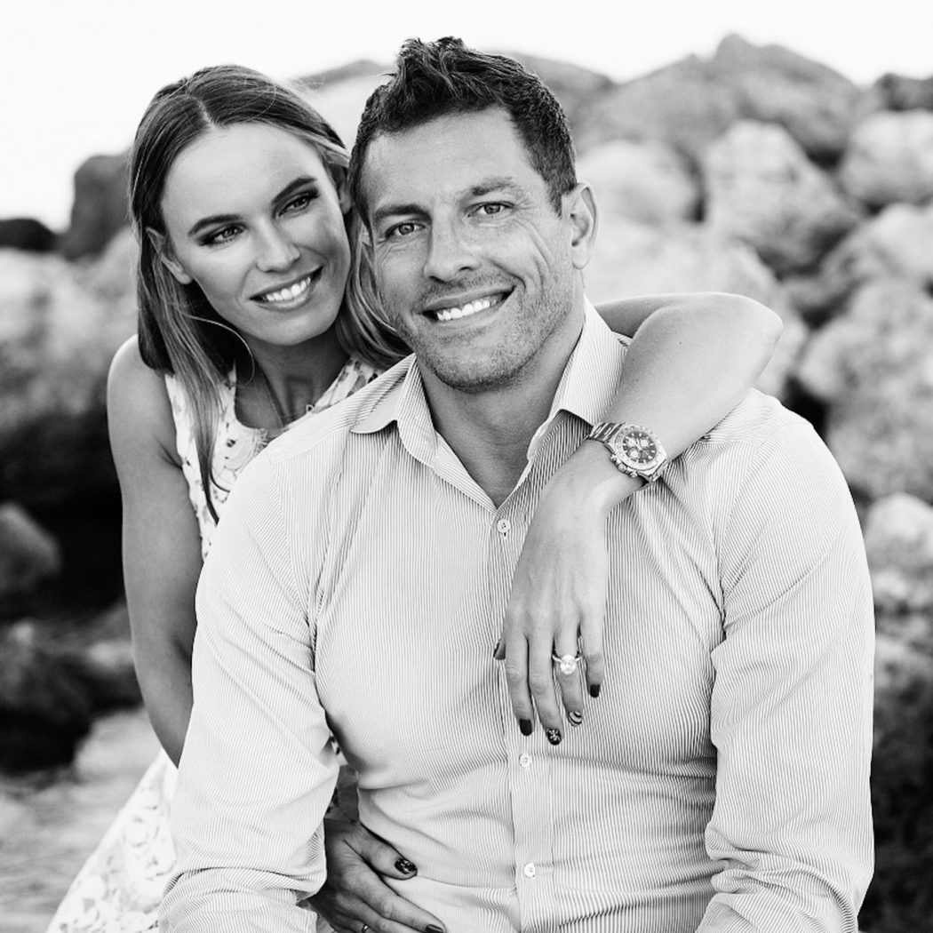 Caroline Wozniacki, David Lee