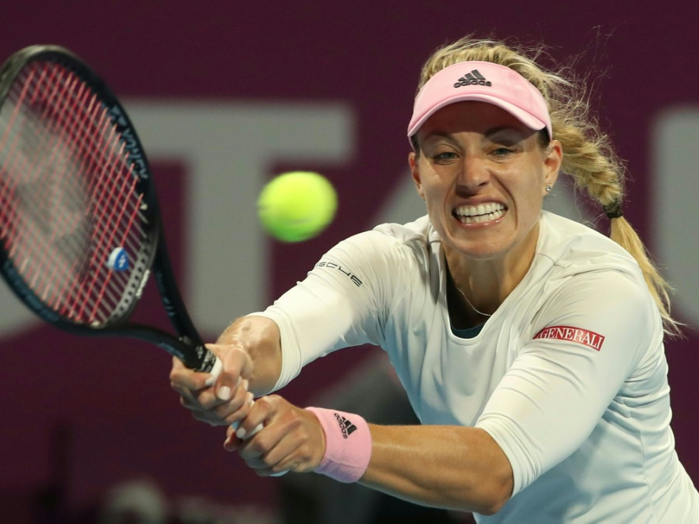 Musste sich Mertens geschlagen geben: Angelique Kerber
