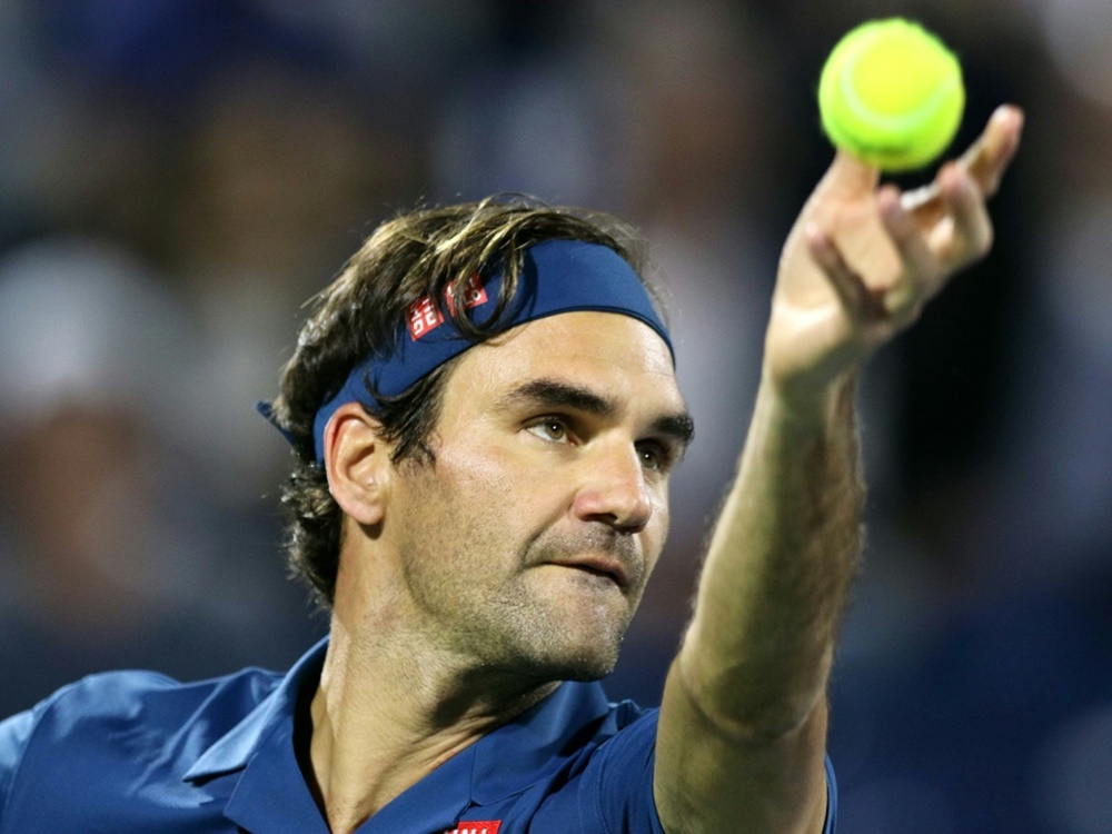 Roger Federer steht im Halbfinale von Dubai