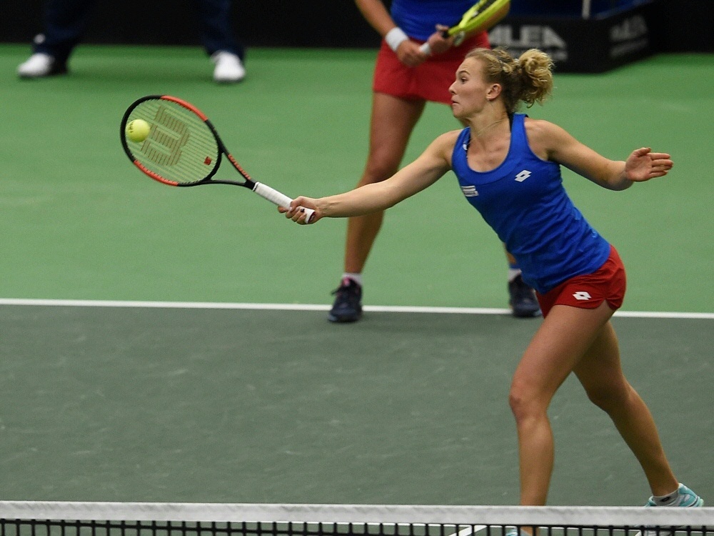 Katerina Siniakova scheitert mit Tschechien an Rumänien