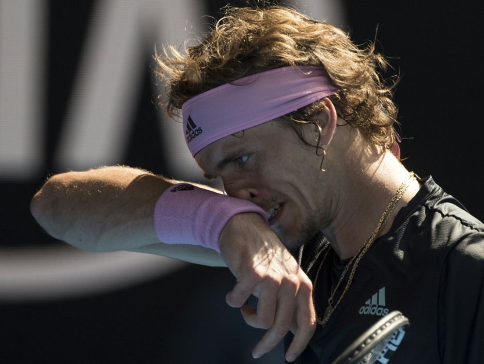 Alexander Zverev kämpft mit Knöchelproblemen