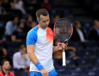 Kohlschreiber weiterhin sieglos gegen Federer