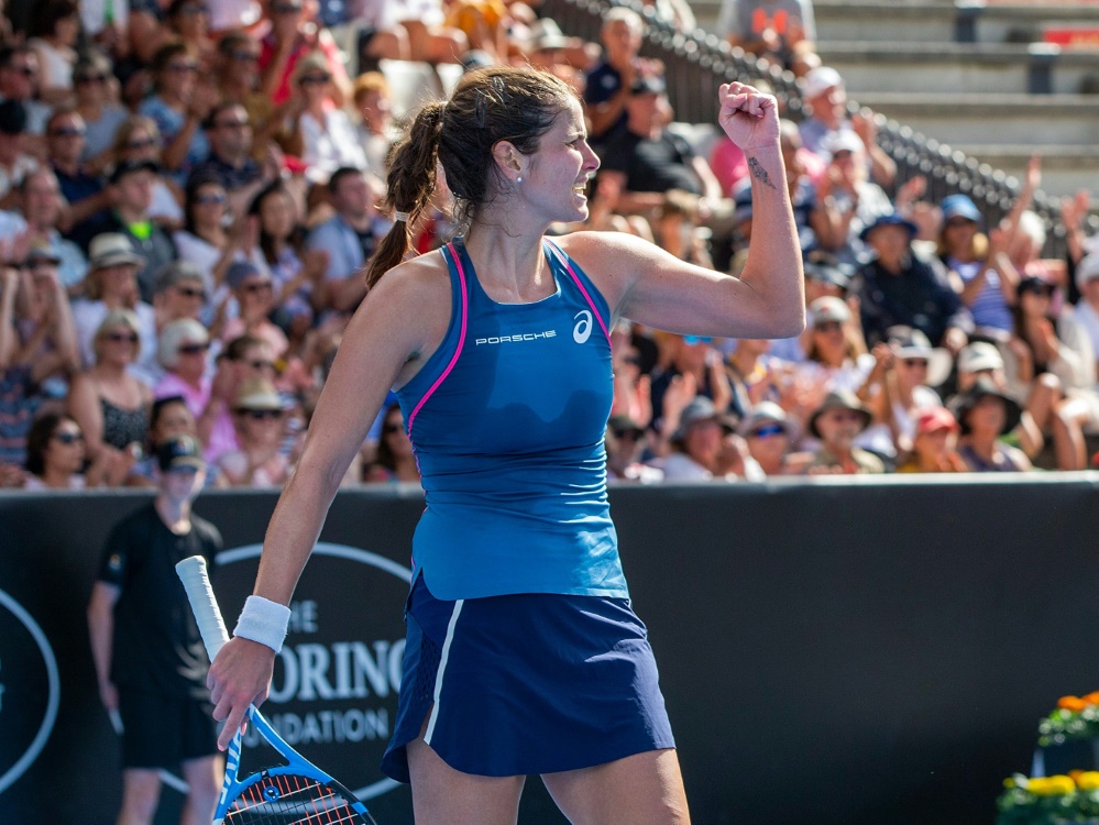Steht im Achtelfinale des WTA-Turniers: Julia Görges