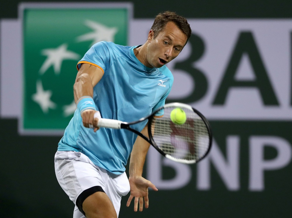 Kohlschreiber war gegen Monfils chancenlos