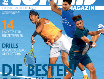 Tennis Magazin 04/2019: Die besten Schläge der Tour