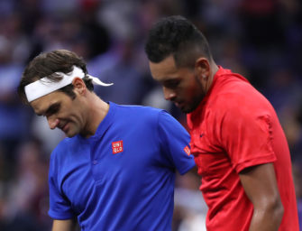 Schlagabtausch mit Nadal: Federer springt Kyrgios zur Seite