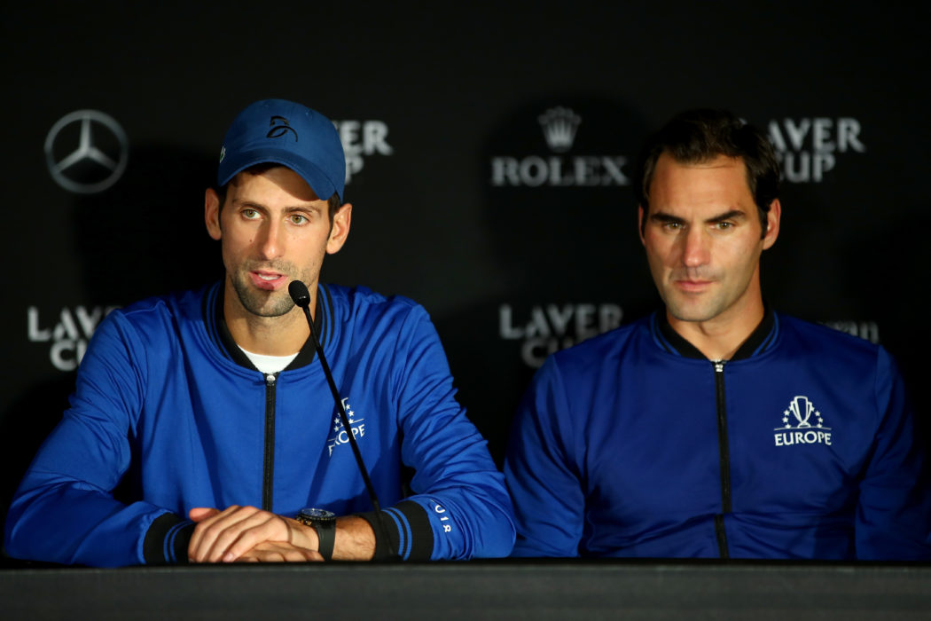 Novak Djokovic, Roger Federer