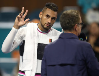 Nick Kyrgios liefert sich heftiges Wortgefecht mit Fan