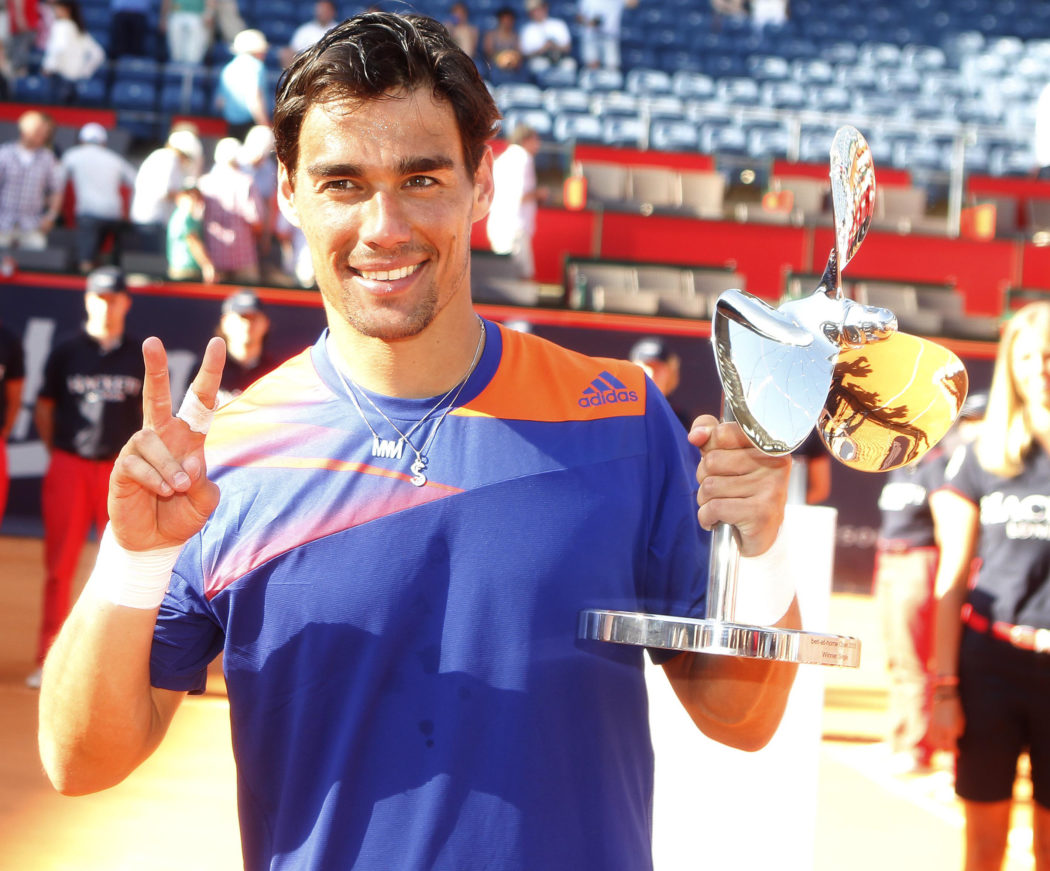 bet-at-home Open 2013 in Hamburg am 21.07.2013: Fabio Fognini