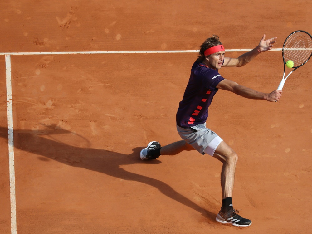 Zverev unterlag dem Italiener Fognini in zwei Sätzen