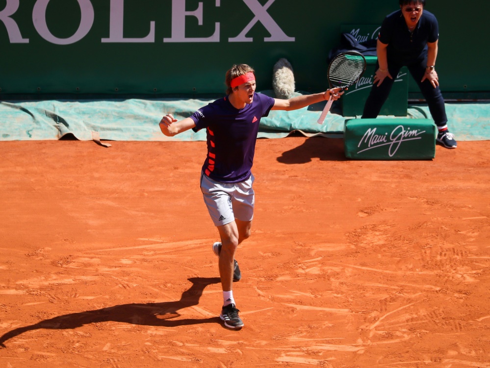 Steht in Monte Carlo im Achtelfinale: Alexander Zverev