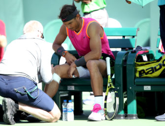 Toni Nadal: „Rafael ist ein Verletzter, der Tennis spielt“