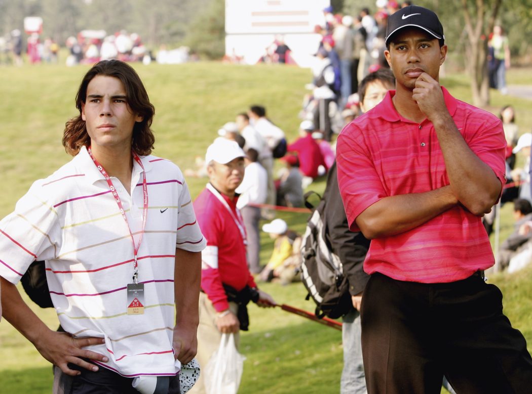 Rafael Nadal, Tiger Woods