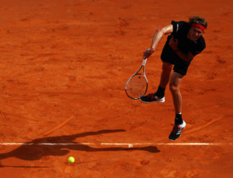 Alexander Zverev: Explosionsgefahr auf Sand