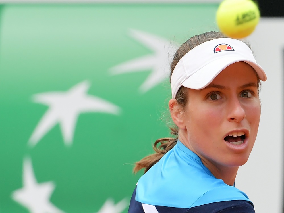 Johanna Konta steht beim Masters in Rom im Finale