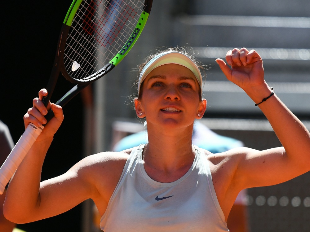 Simona Halep schlug im Halbfinale Belinda Bencic