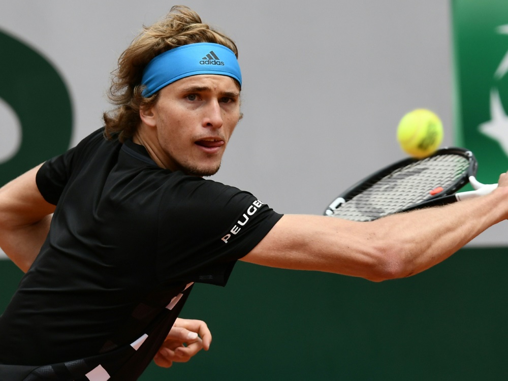 Zverev steht in der zweiten Runde der French Open