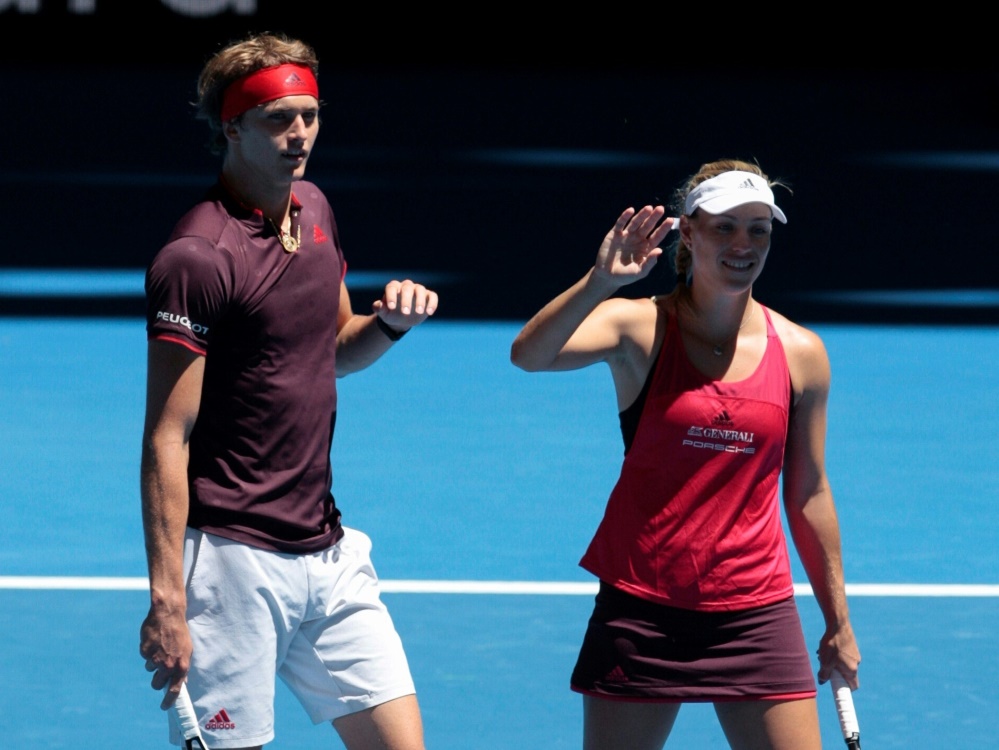 Nur Außenseiter laut der Buchmacher: Zverev und Kerber