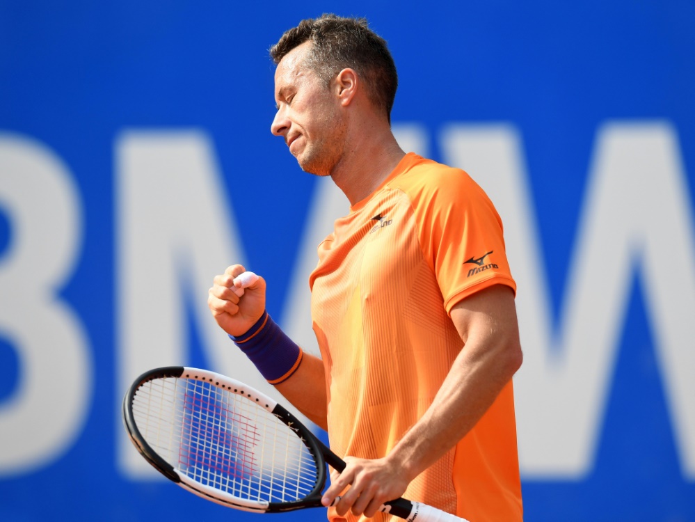 Kohlschreiber ist in Rom eine Runde weiter