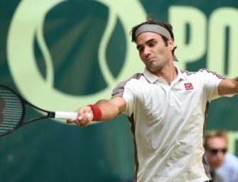 Federer im Halle-Finale gegen Zverev-Bezwinger Goffin