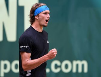 Zverev souverän im Viertelfinale von Halle