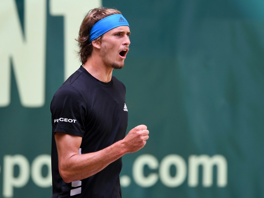 Zog souverän ins Viertelfinale ein: Alexander Zverev